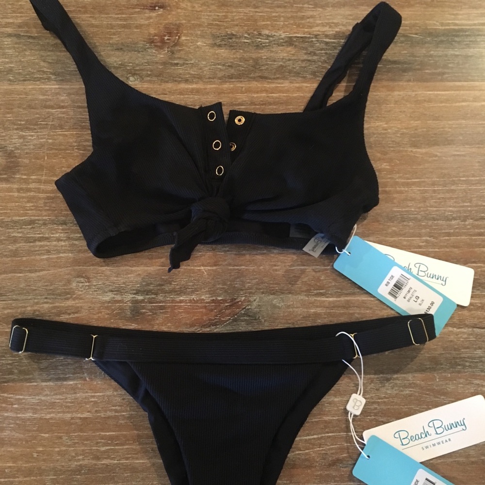 Beach Bunny Rib Tide Knot Bikini